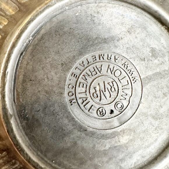 RWP Wilton Armetale Metal Small Bowl - Picture 2 of 5